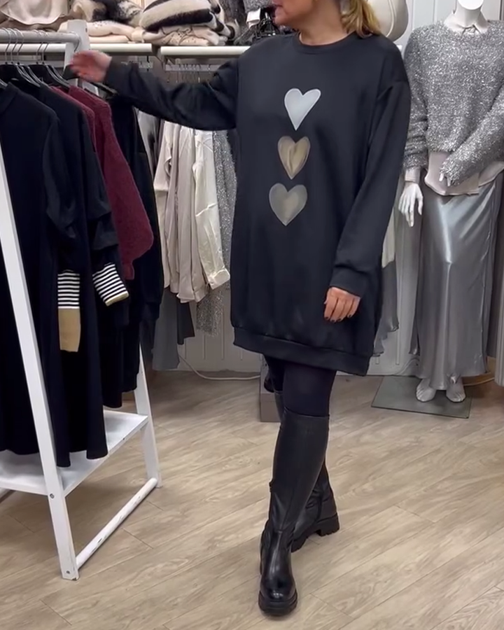 Cynthia – Casual Sweatshirt Dress