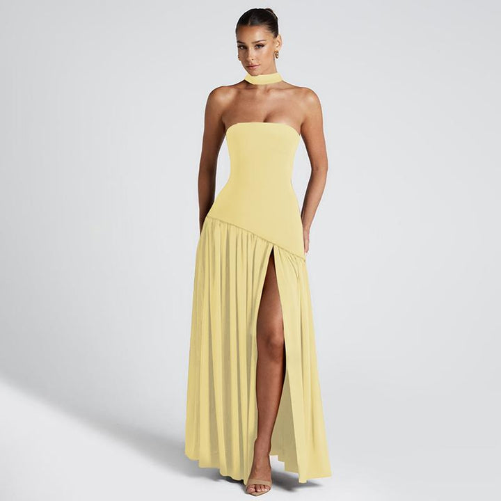 Sheena – Elegant Sleeveless Bodycon Maxi Party Dress