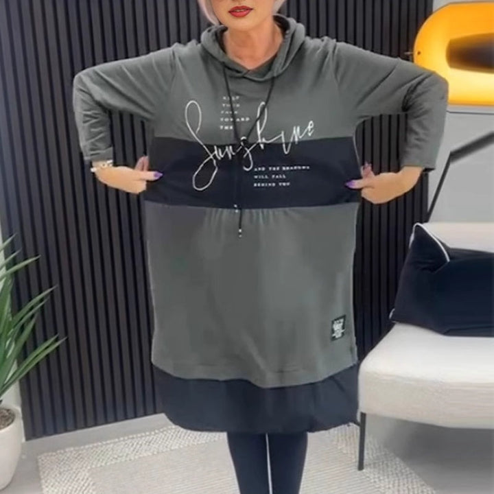 Sheena – Casual Hooded Dress