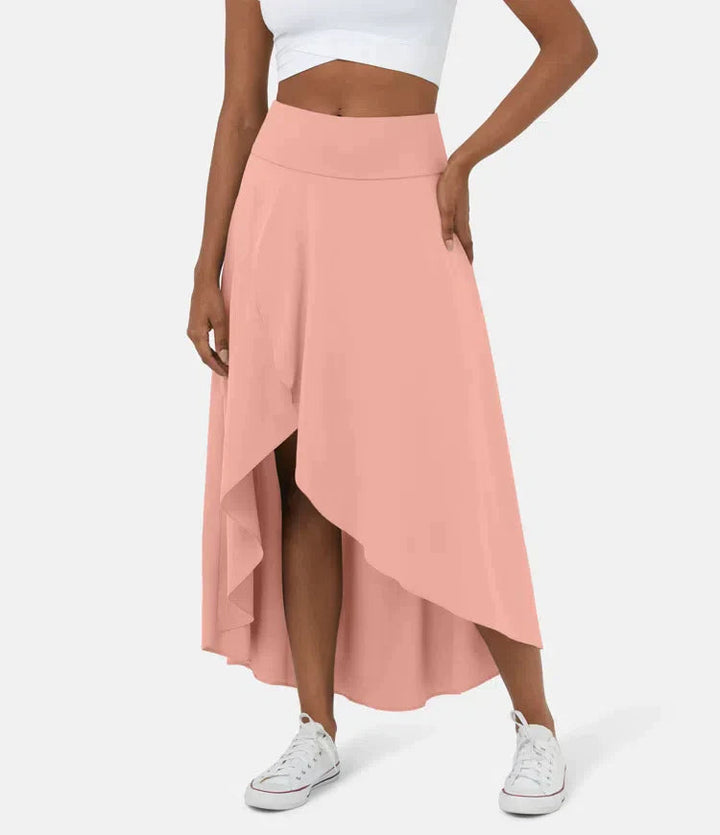Amelie – Elegant Asymmetric Midi Skirt
