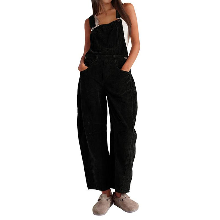 Sonia – Casual Round Neck Crop Top and Drawstring High Waist Pants Set