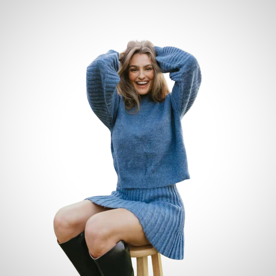 Eileen – Dual-Tone Cosy Hoodie