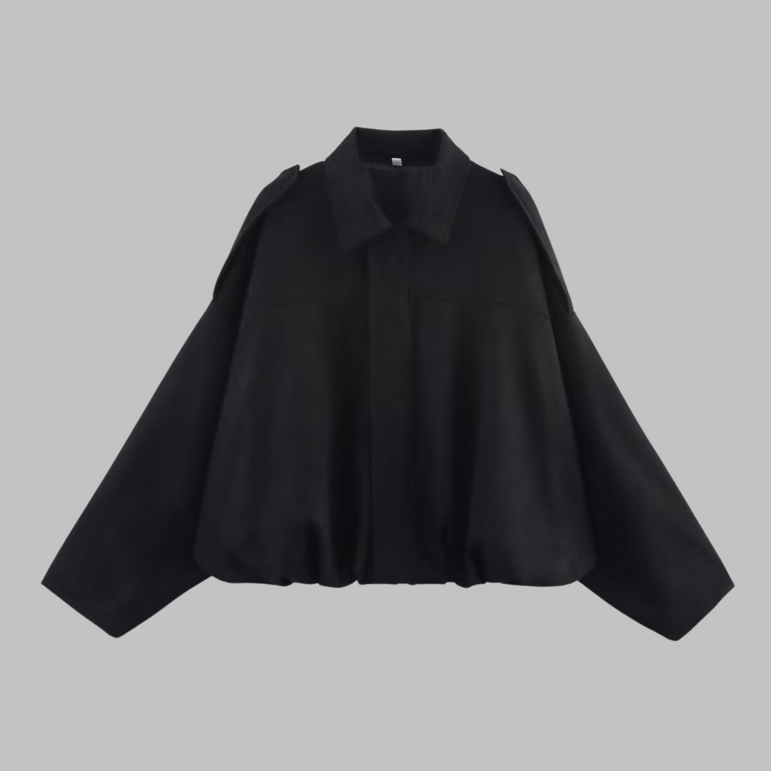 Eileen – Oversized Hooded Pullover Jacket