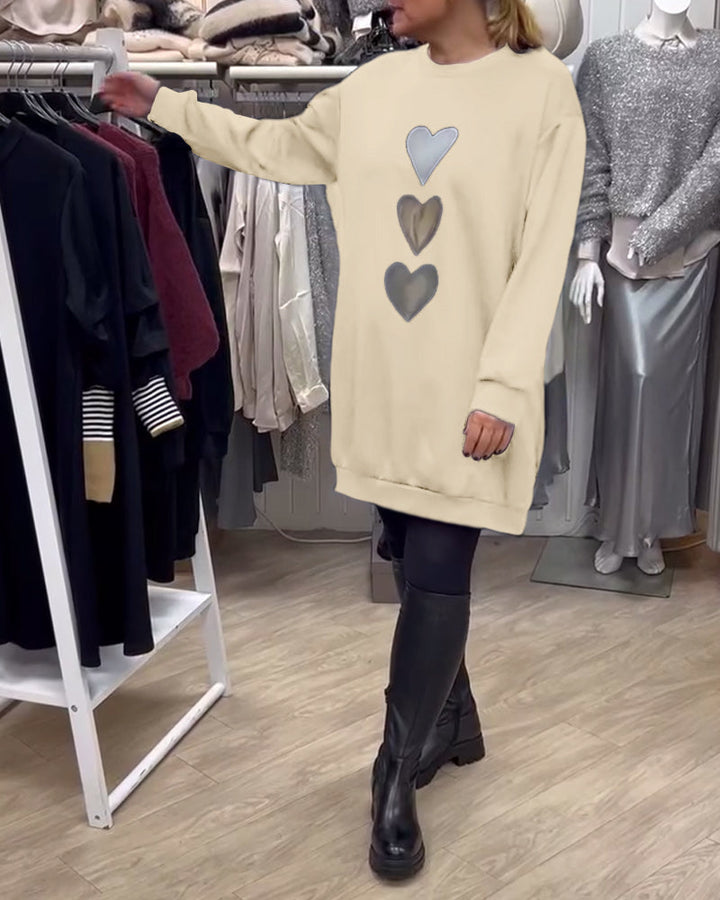 Cynthia – Casual Sweatshirt Dress