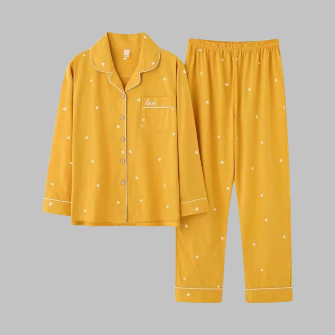 Jill – Cosy Long Sleeve Top and Pants Loungewear Set