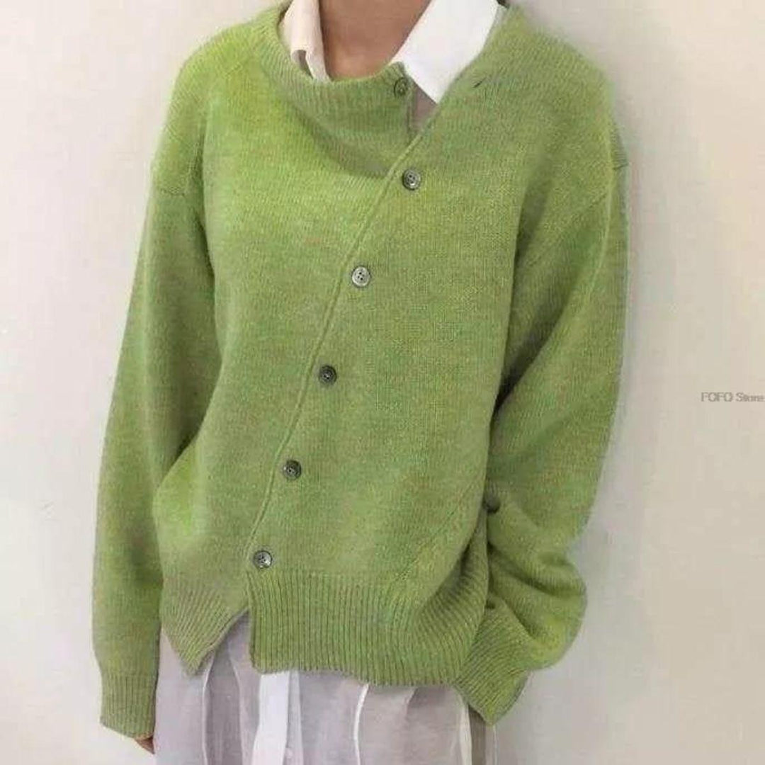 Eleanor – Soft Button-Up Cardigan
