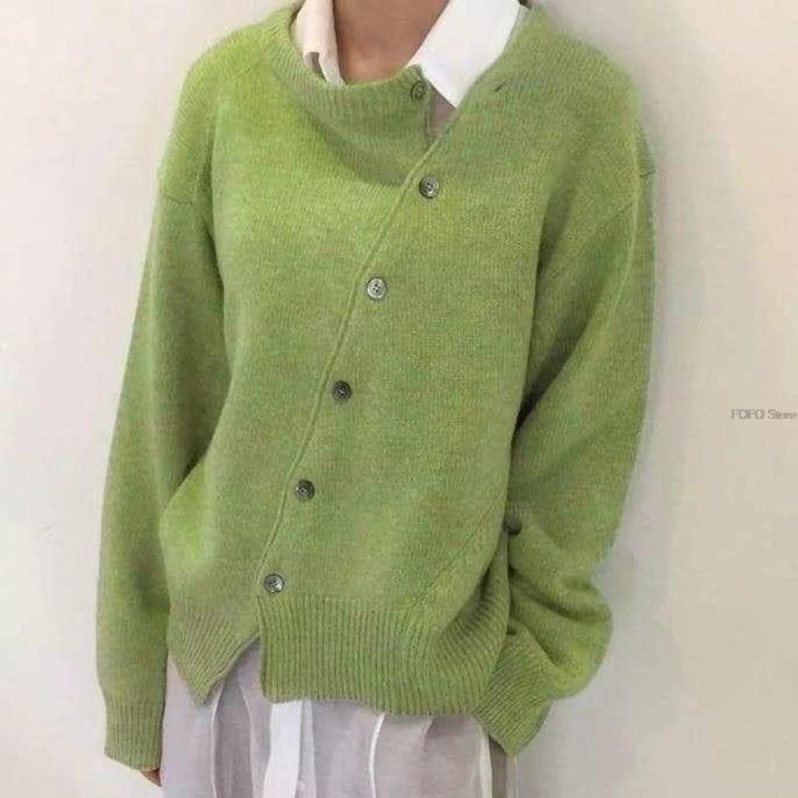 Eleanor – Soft Button-Up Cardigan