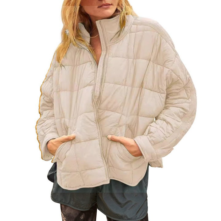 Gemma – Lightweight Compact Zip Puffer Jacket