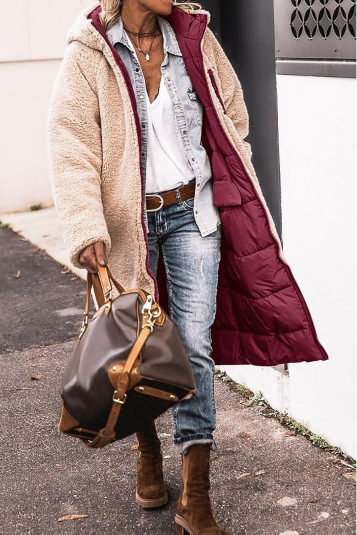 Nancy – Elegant Reversible Coat