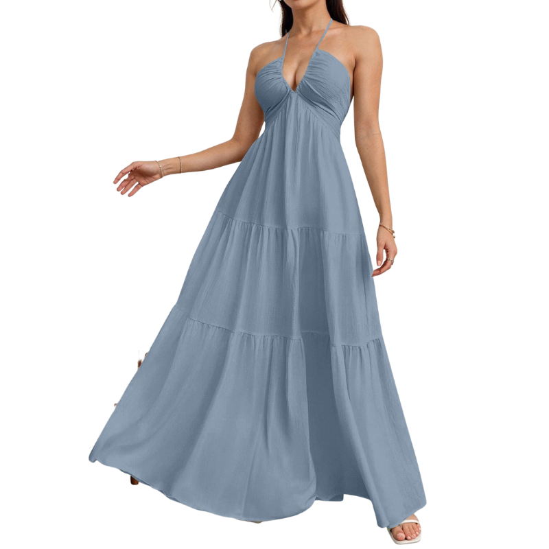 Jean – Minimalist Loose Fit Beach Vacation Dress