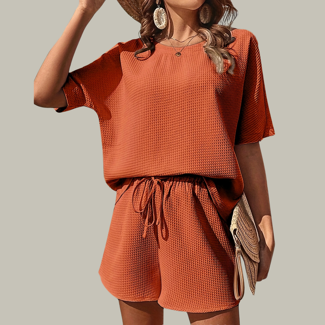 Jill – Casual Plus Size Summer Lounge Set