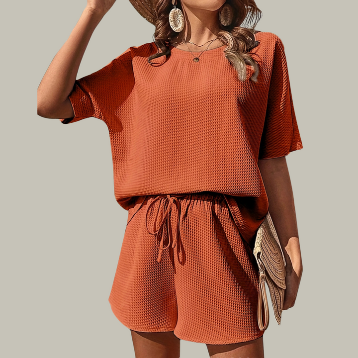 Jill – Casual Plus Size Summer Lounge Set