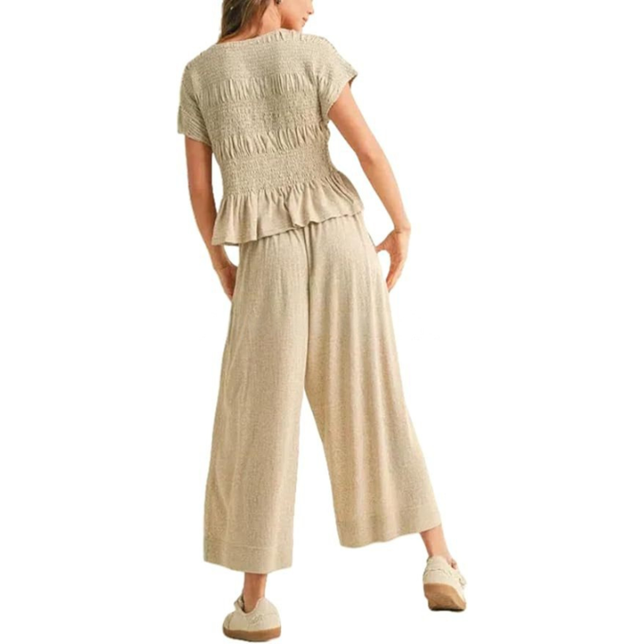 Amy – Relaxed Two-Piece Matching Sweatshirt and Skirt