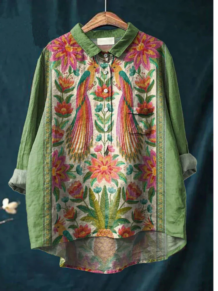 Claudine – Serene Art Shirt