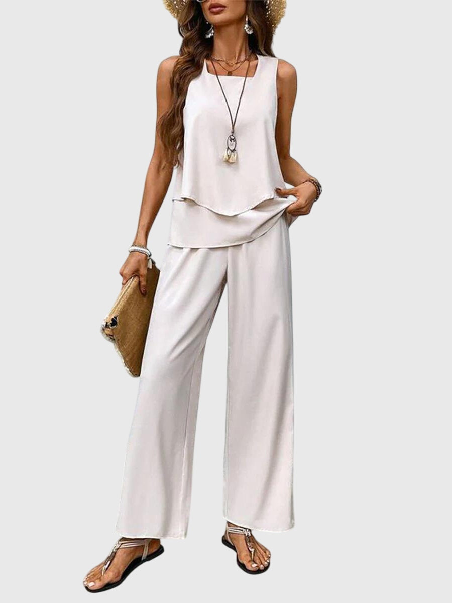 Harriet – Elegant Two-Piece Summer Set
