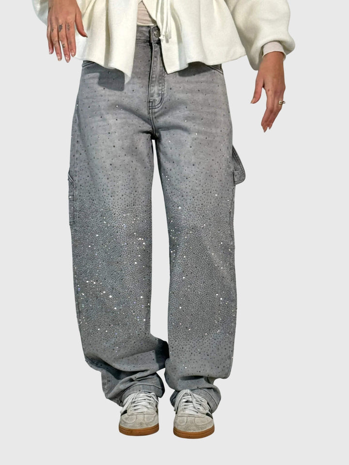 Wilhelmina – Diamond Weave Tailored Pants