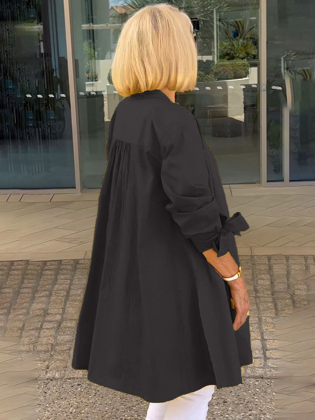 Betty – Classy Long Shirt Jacket