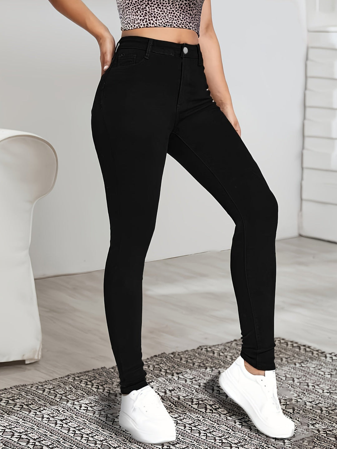 Jill – Comfy High-Waist Wide Flow Pants