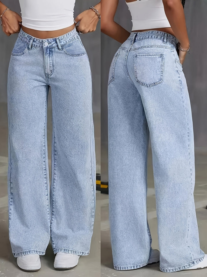 Anthea – Vintage Wash Adjustable Jumpsuit