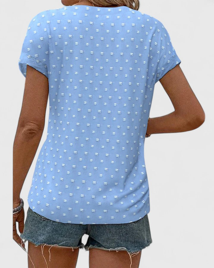Maude – Comfortable V-Neck Shirt