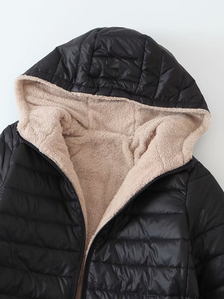 Vicky – Cosy Fleece-Lined Puffer Jacket