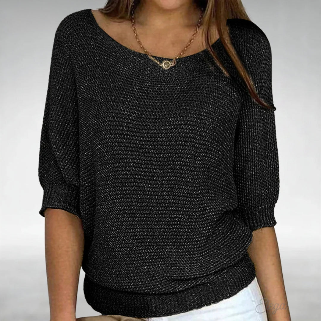 Madeleine – Relaxed Open Knit Sweater