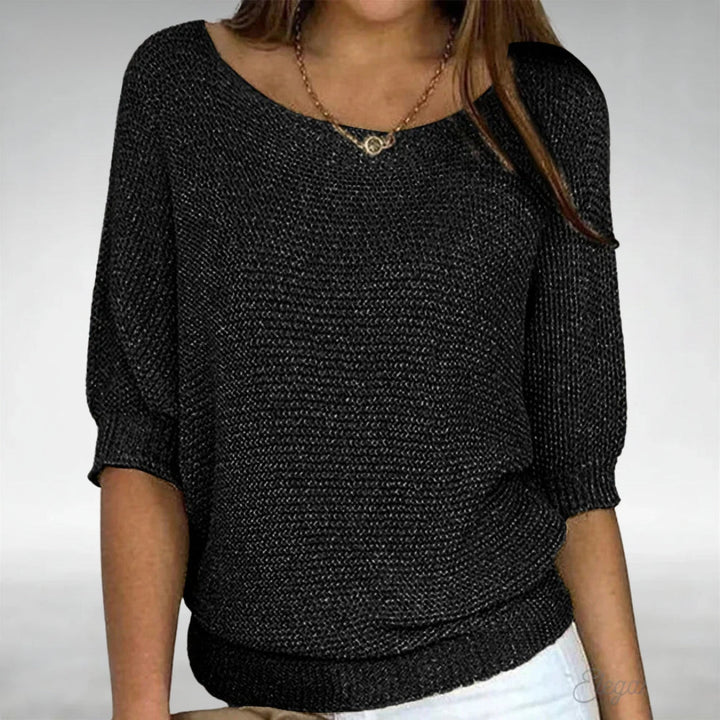 Madeleine – Relaxed Open Knit Sweater