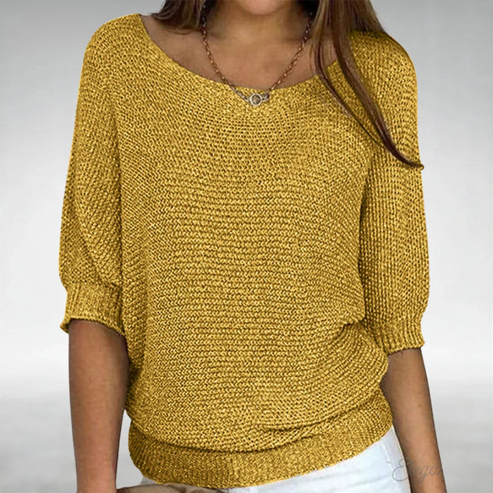 Madeleine – Relaxed Open Knit Sweater