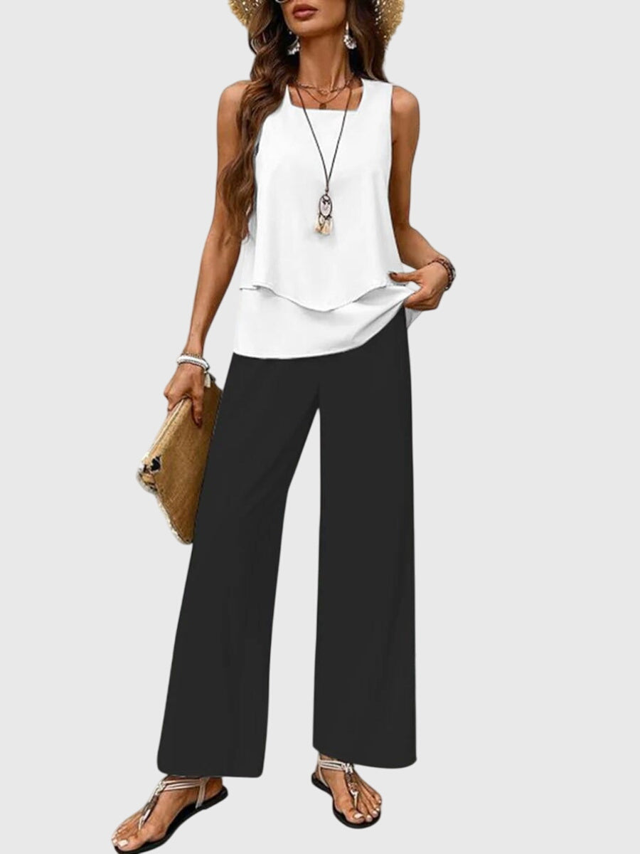 Harriet – Elegant Two-Piece Summer Set