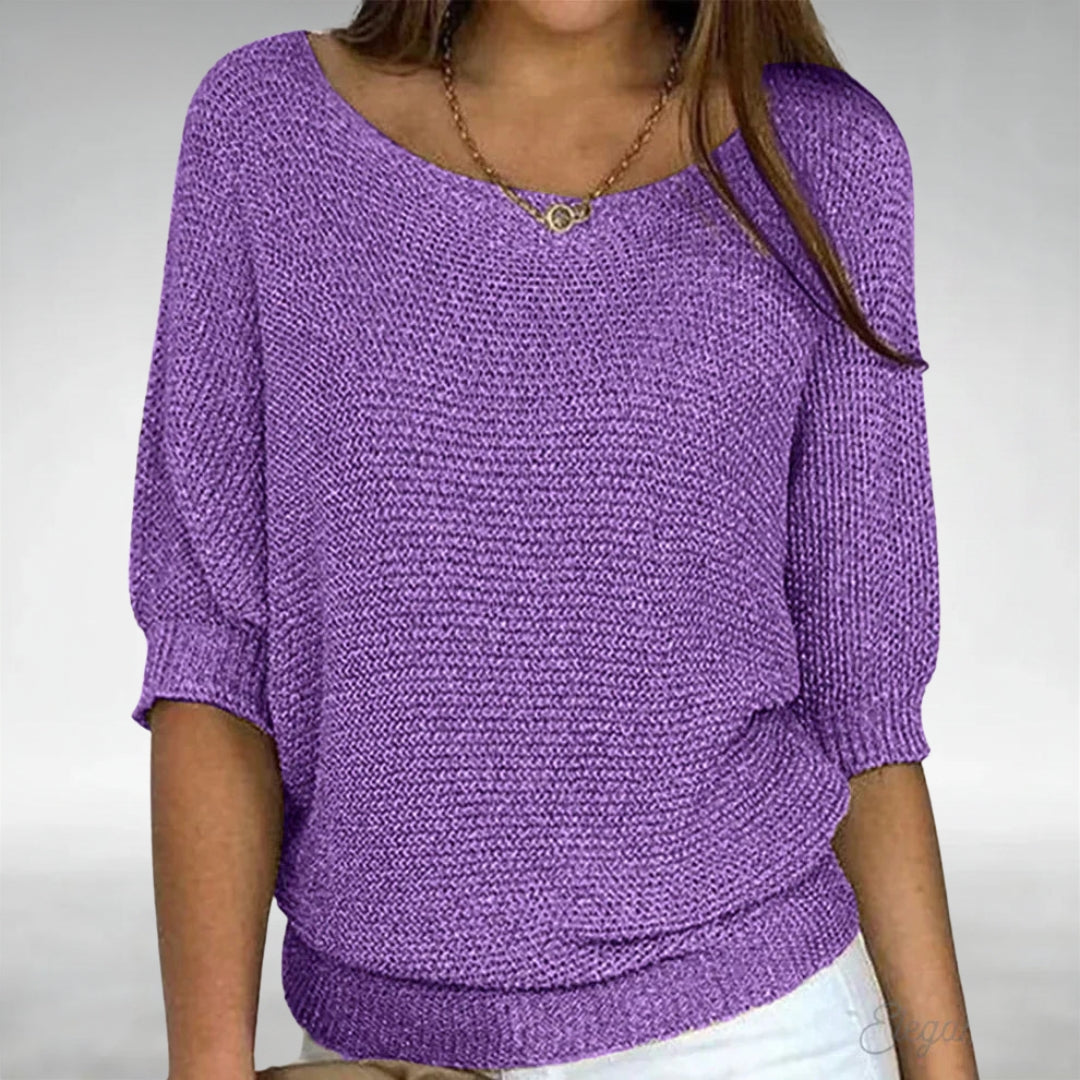 Madeleine – Relaxed Open Knit Sweater