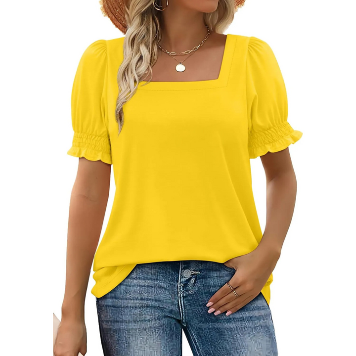 Valerie – Lightweight Ruffle Sleeve Summer Essential