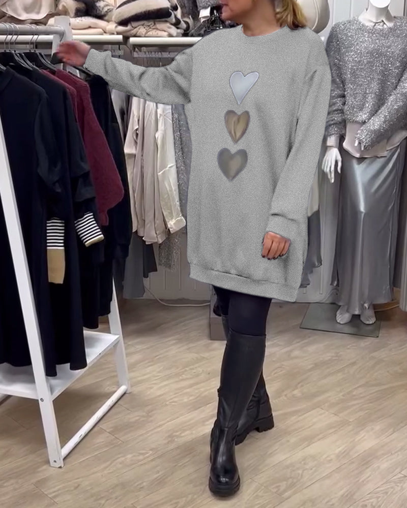 Cynthia – Casual Sweatshirt Dress