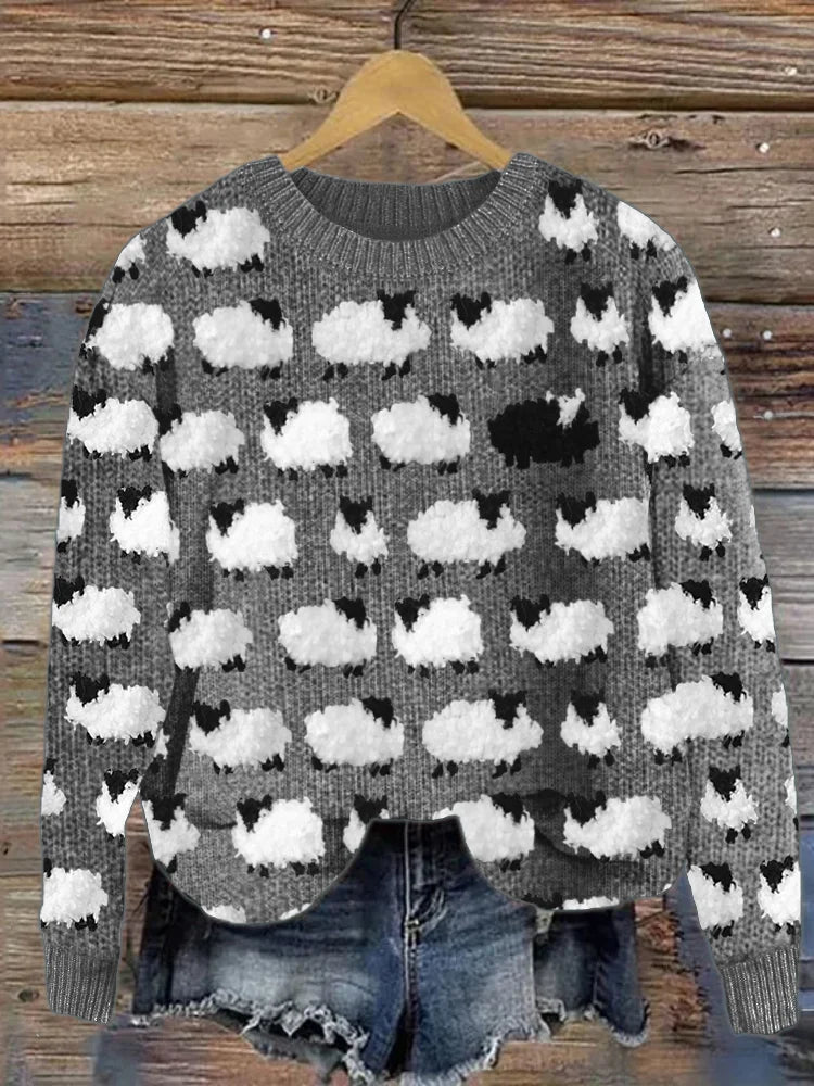 Angela – Luxe Buttoned Sweater
