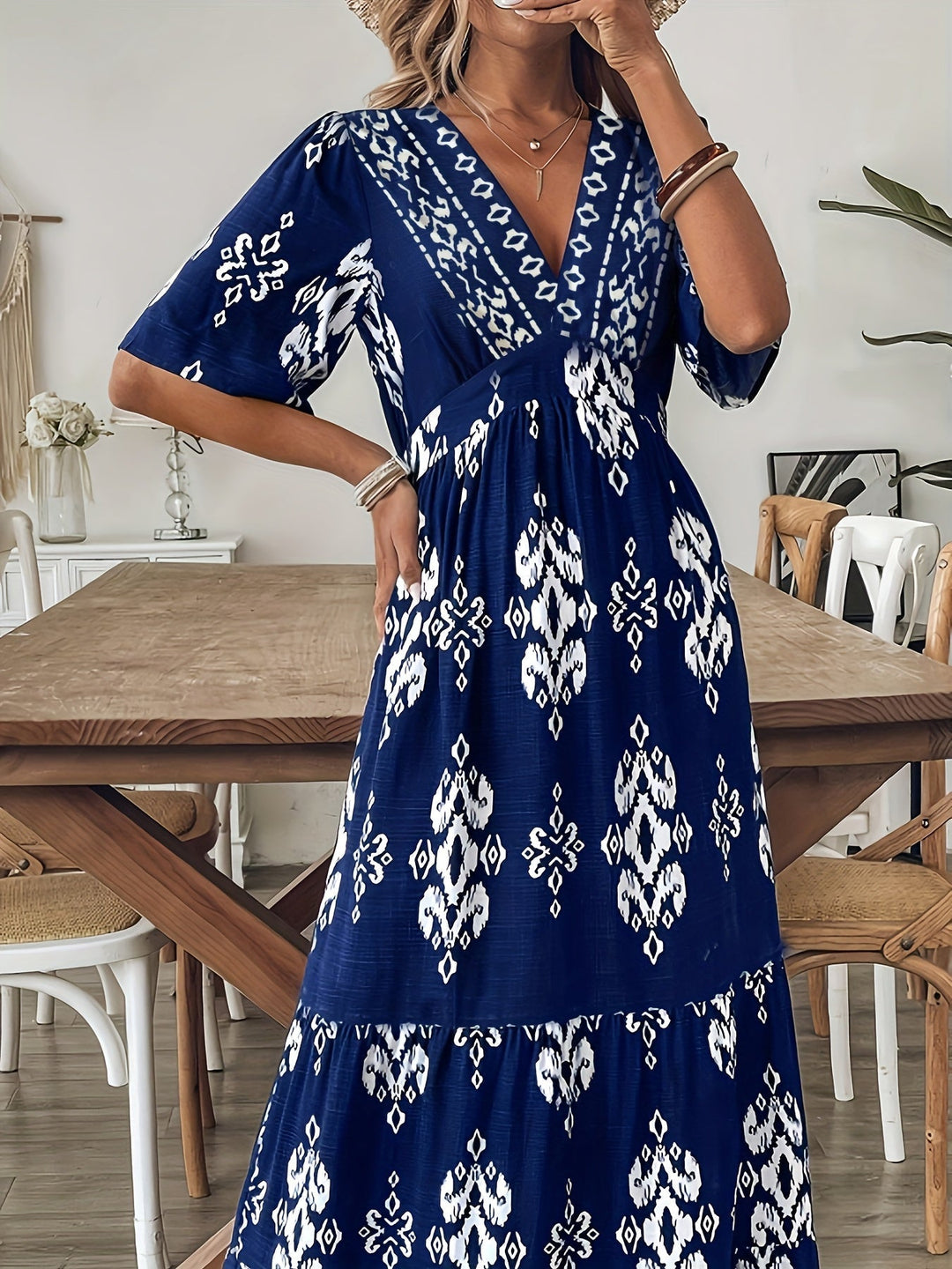Judith – Vintage Boho Maxi Dress