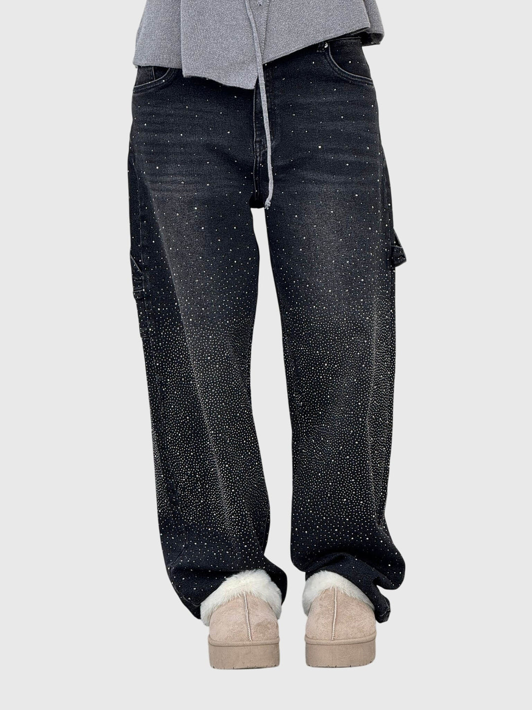 Wilhelmina – Diamond Weave Tailored Pants