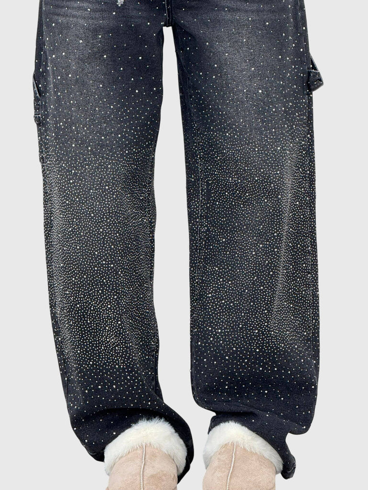 Wilhelmina – Diamond Weave Tailored Pants