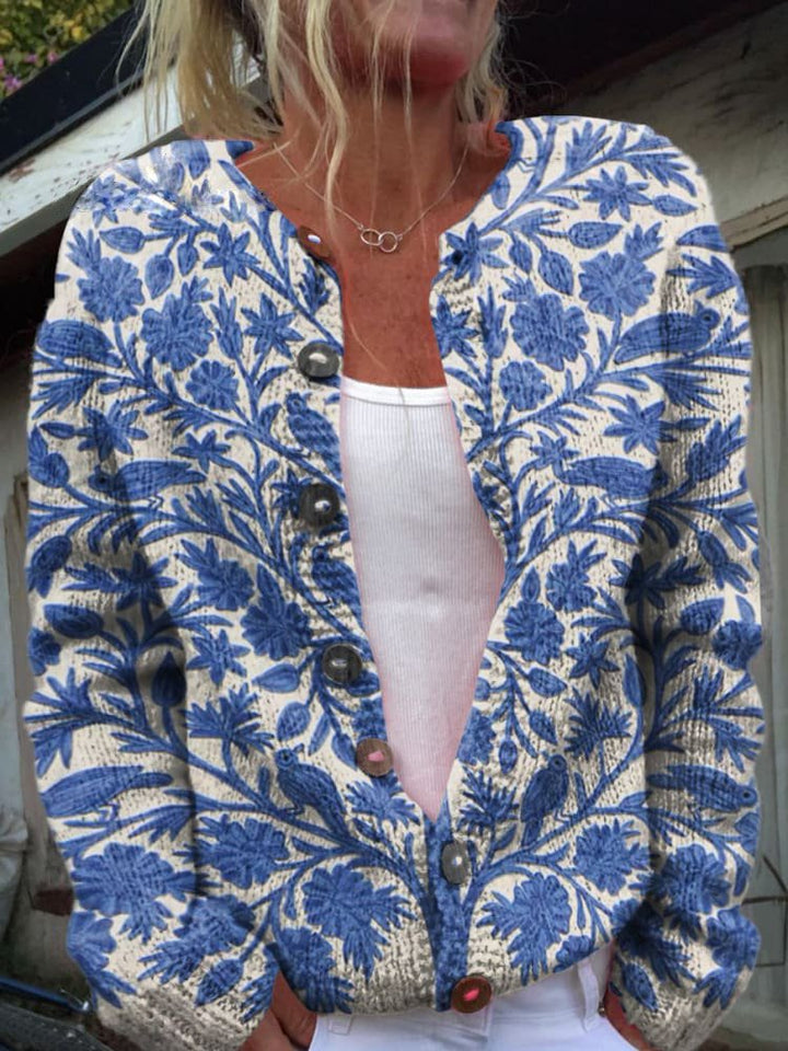 Flora – Vintage Floral Cardigan