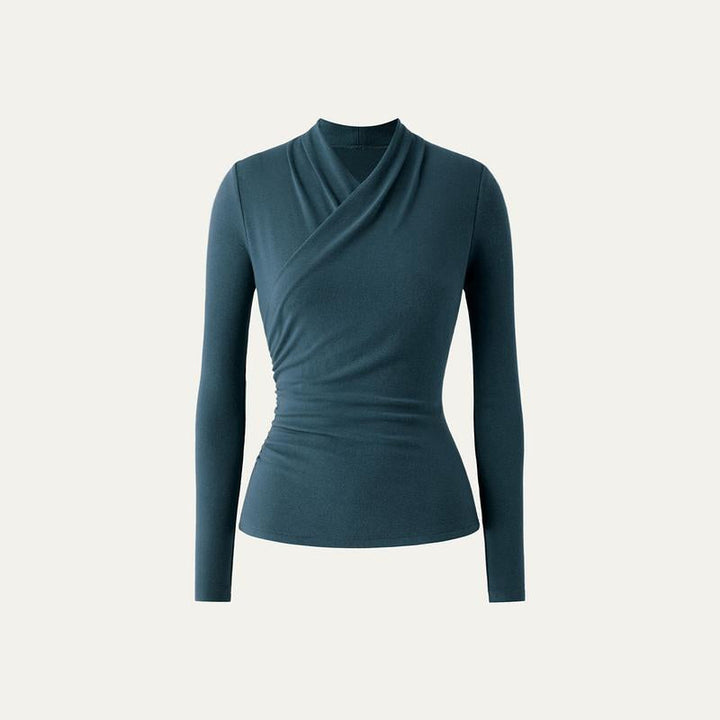 Sonia – Chic Sheer Mesh Long Sleeve Top