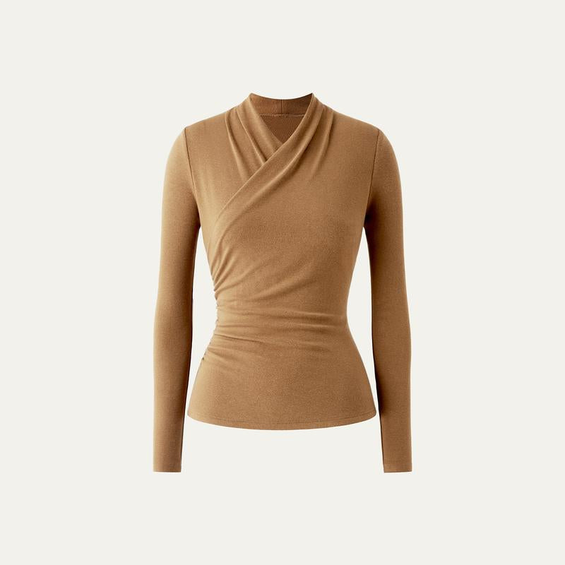 Sonia – Chic Sheer Mesh Long Sleeve Top