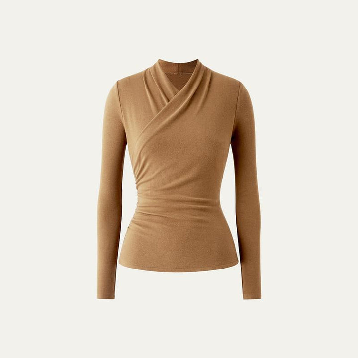 Sonia – Chic Sheer Mesh Long Sleeve Top