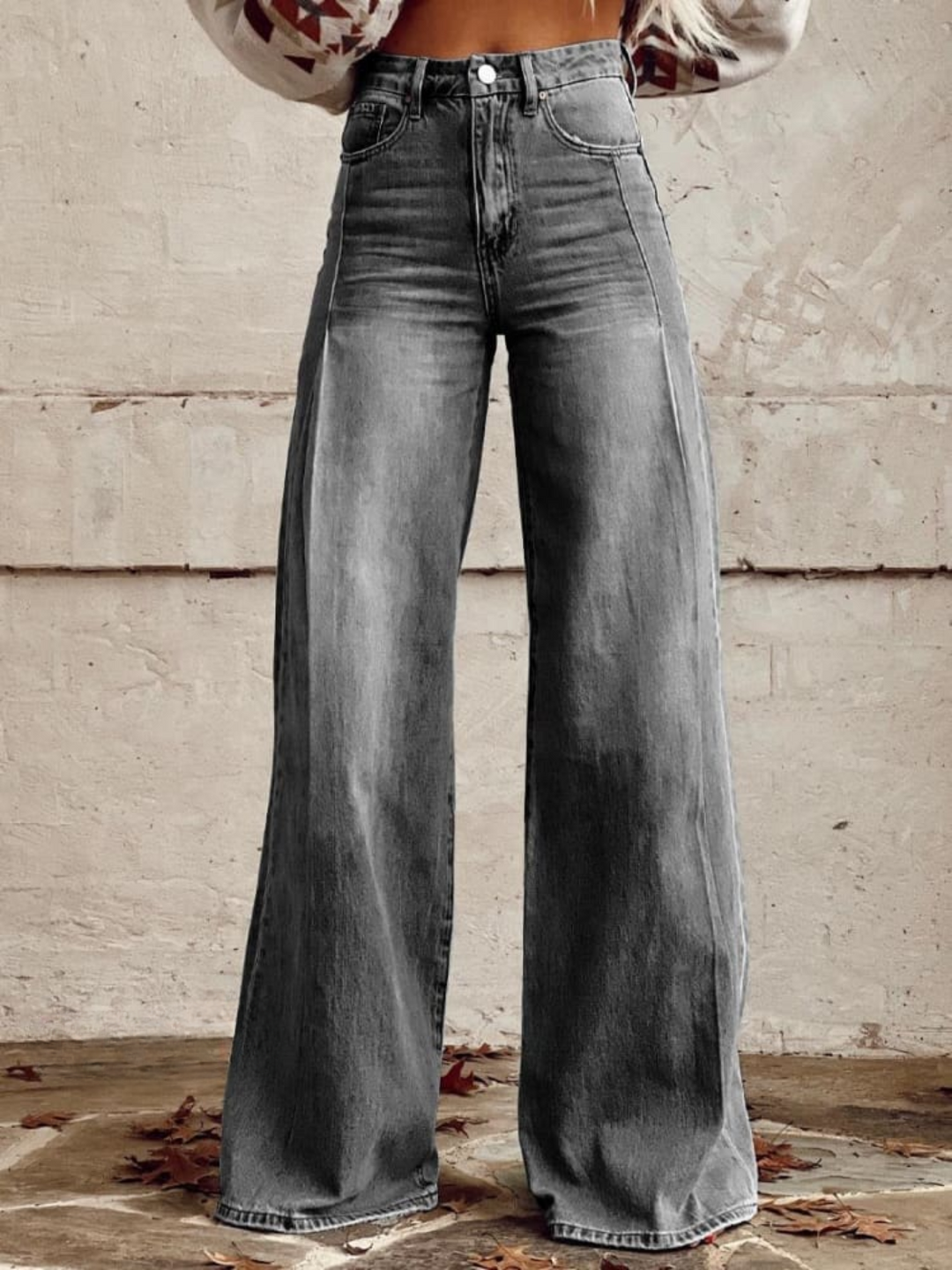 Sally – Relaxed Fit Wide-Leg Jeans