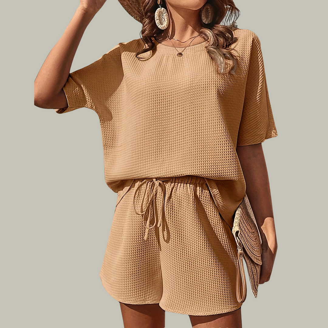 Jill – Casual Plus Size Summer Lounge Set