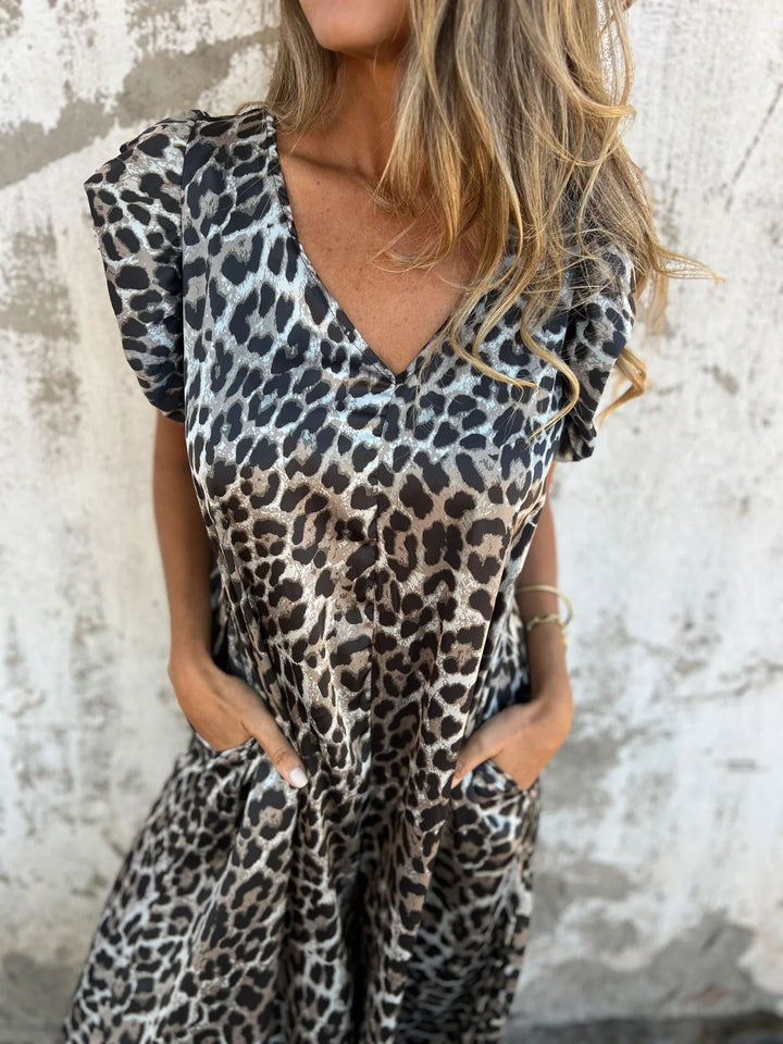 Eileen – Trendy V-Neck Jumpsuit