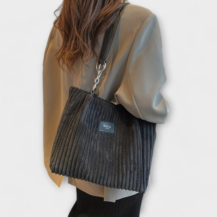 Pamela – Soft Cord Shoulder Bag