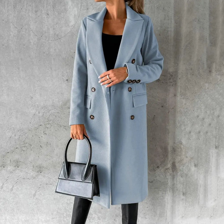 Sonia – Urban Elegance Wool Trench