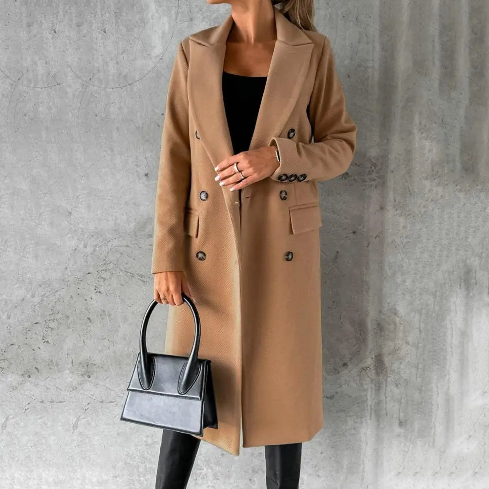 Sonia – Urban Elegance Wool Trench