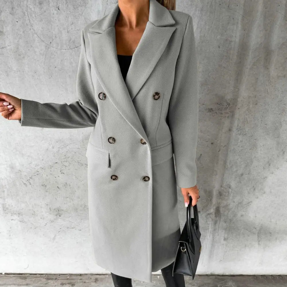 Sonia – Urban Elegance Wool Trench