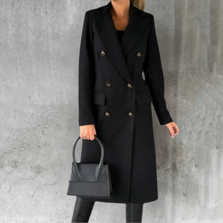 Sonia – Urban Elegance Wool Trench