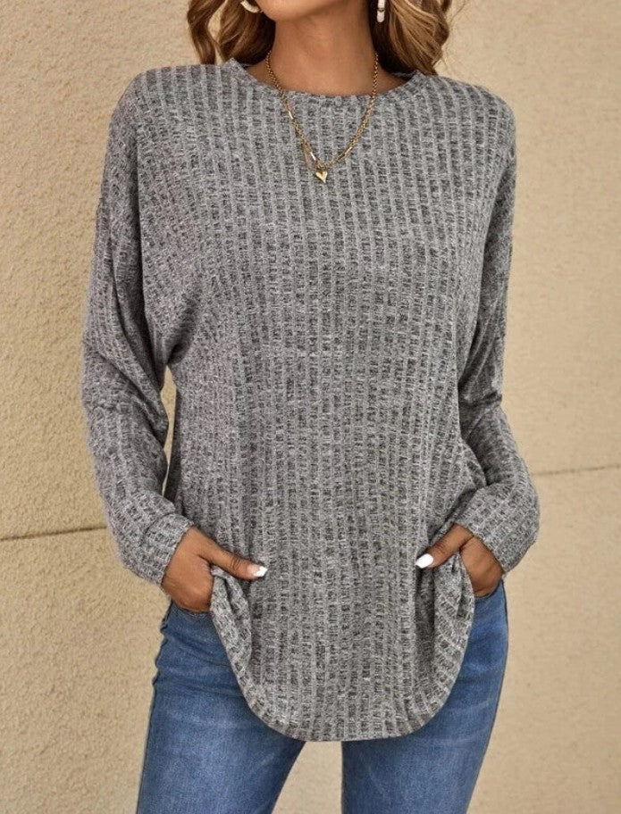 Matilda – Chic Drop Shoulder Knitted Sweater