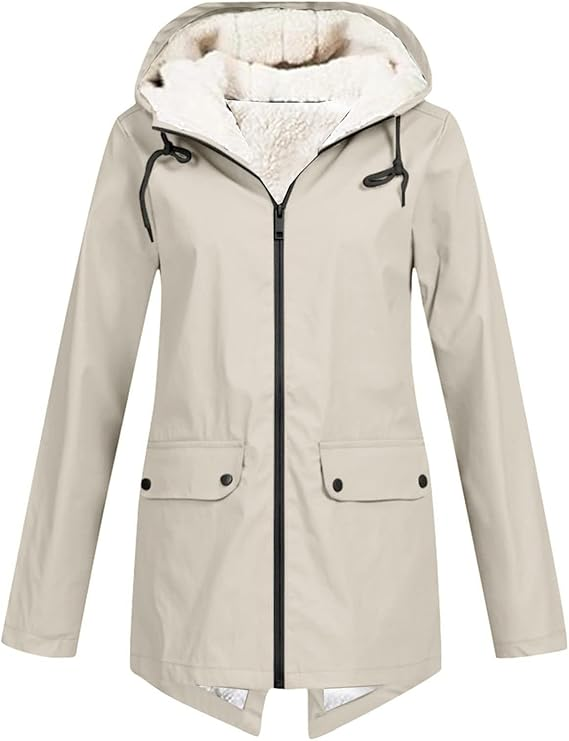 Amelia – Soft Fleece Zip Hoodie